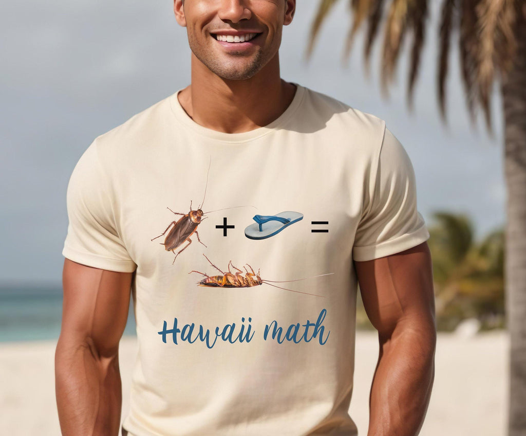 Funny Hawaii Shirt funny Cockroach T-Shirt Pest Control Humor tee gift for Hawaiian