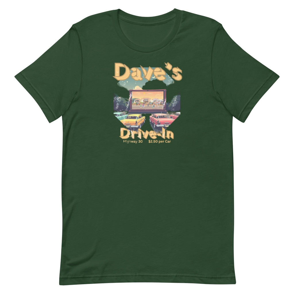 Retro Drive-In Movie T-Shirt: Unisex Movie Lover Gift