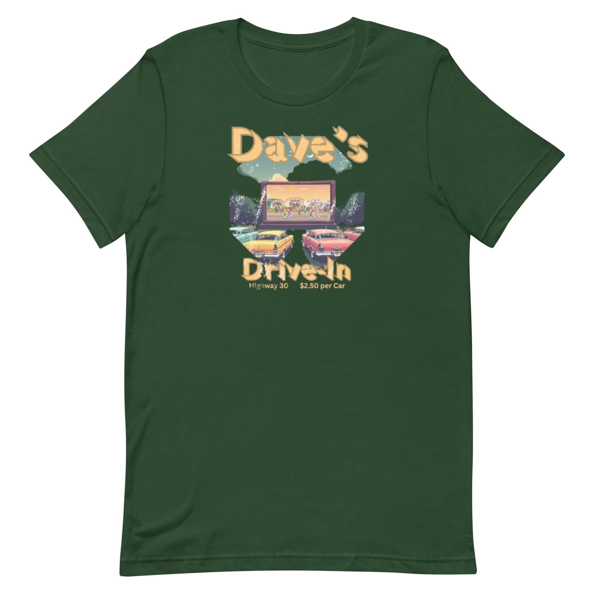 Retro Drive-In Movie T-Shirt: Unisex Movie Lover Gift