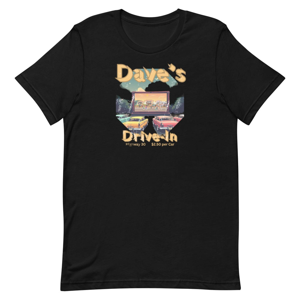 Retro Drive-In Movie T-Shirt: Unisex Movie Lover Gift