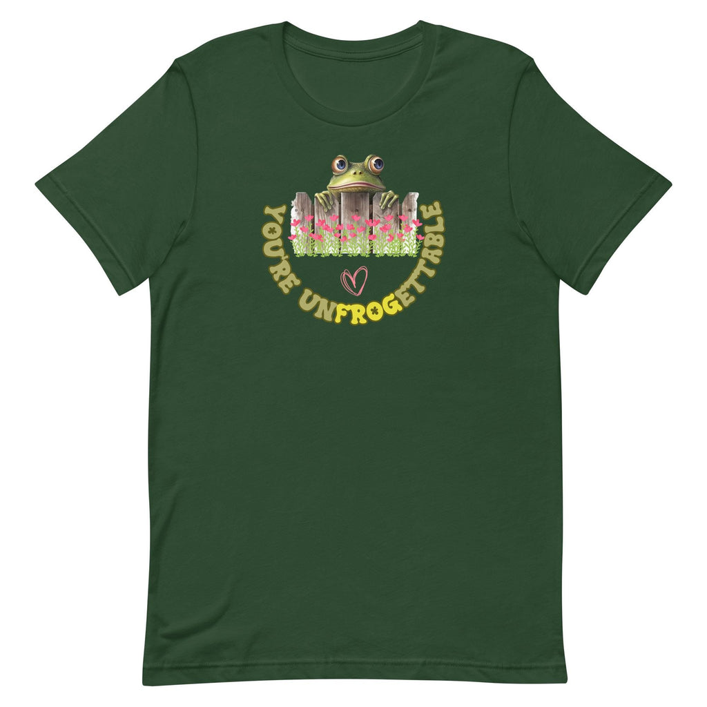 Funny Frog T-Shirt: UnFROGettable Unisex Tee