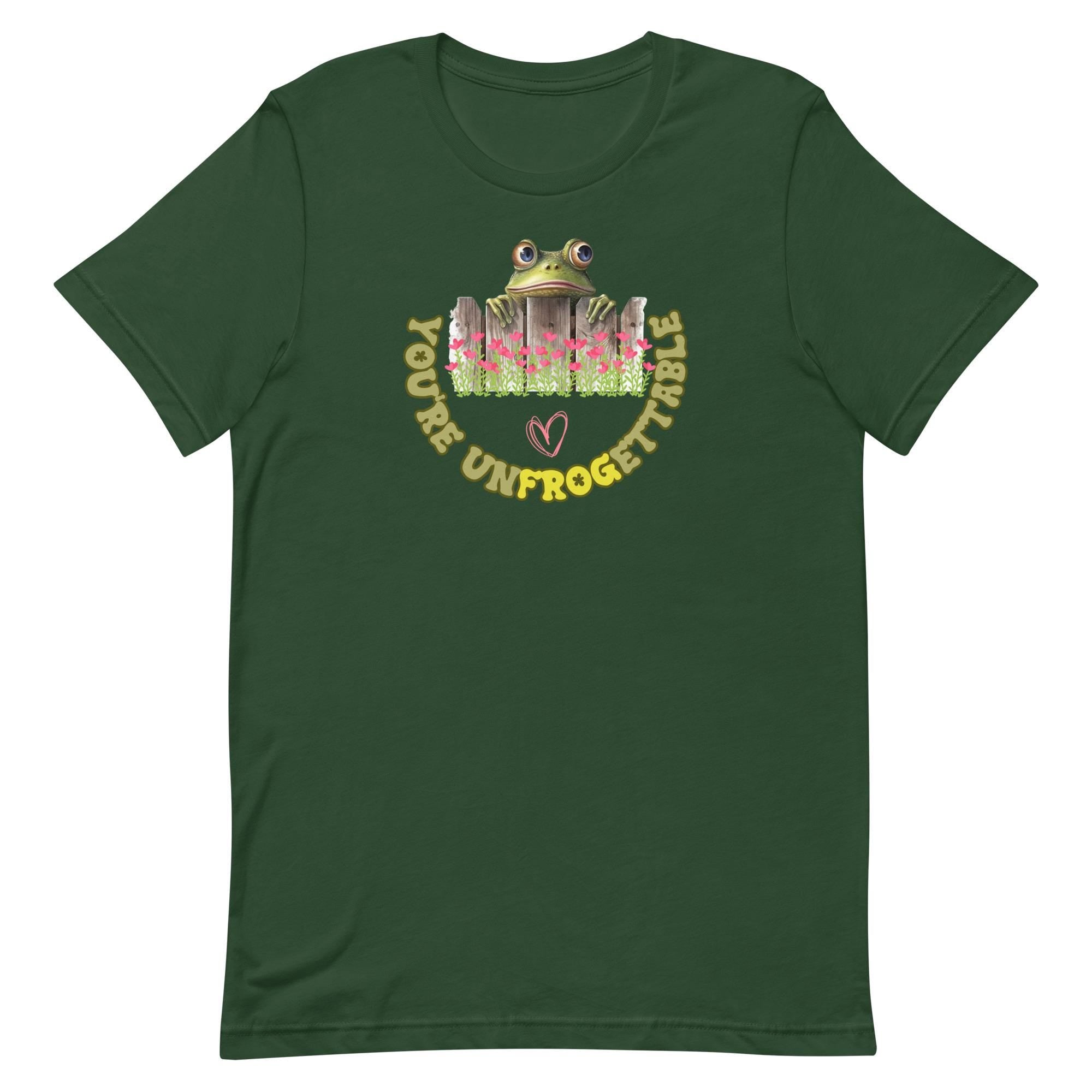 Funny Frog T-Shirt: UnFROGettable Unisex Tee