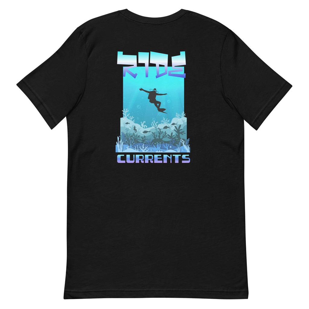 Ocean Diving T-Shirt: Front & Back Print, Gift for Diver