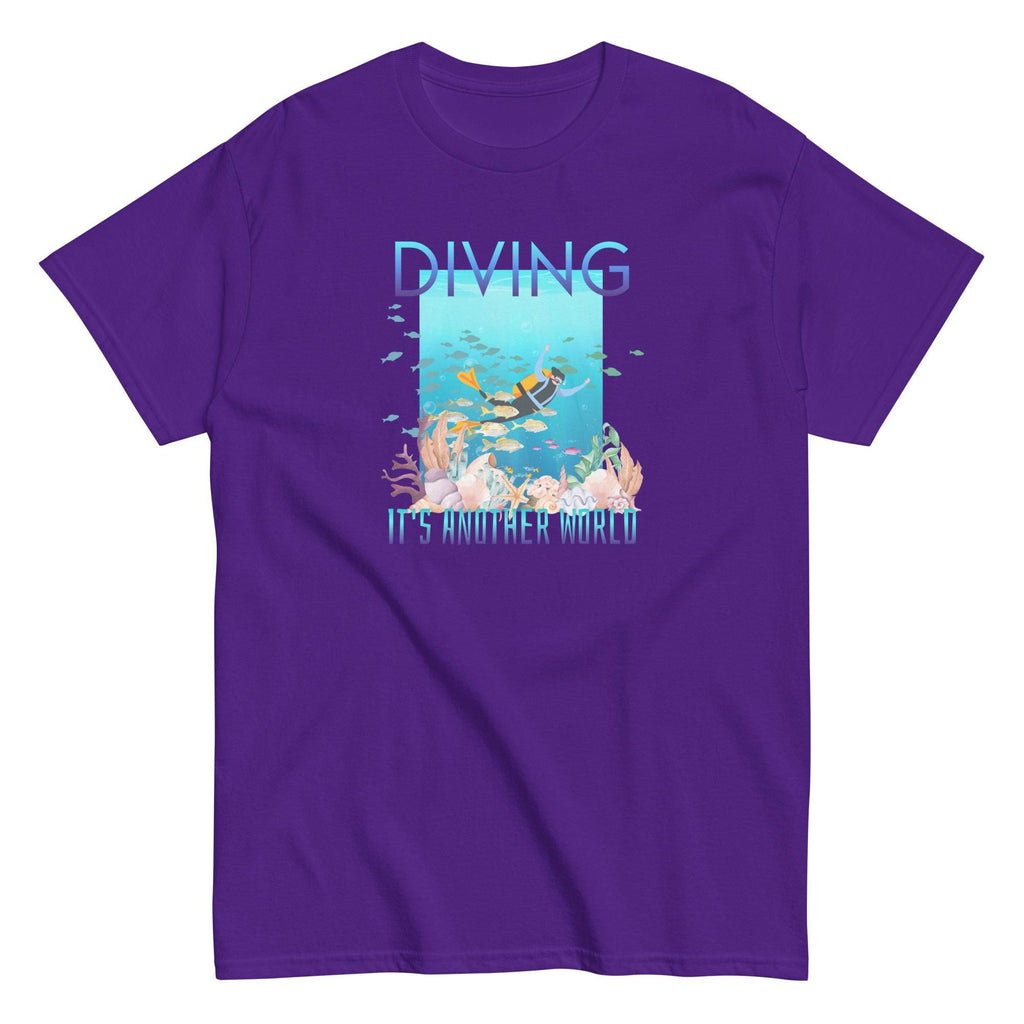 Diving Ocean T-Shirt: Marine Life Scuba Diver Gift