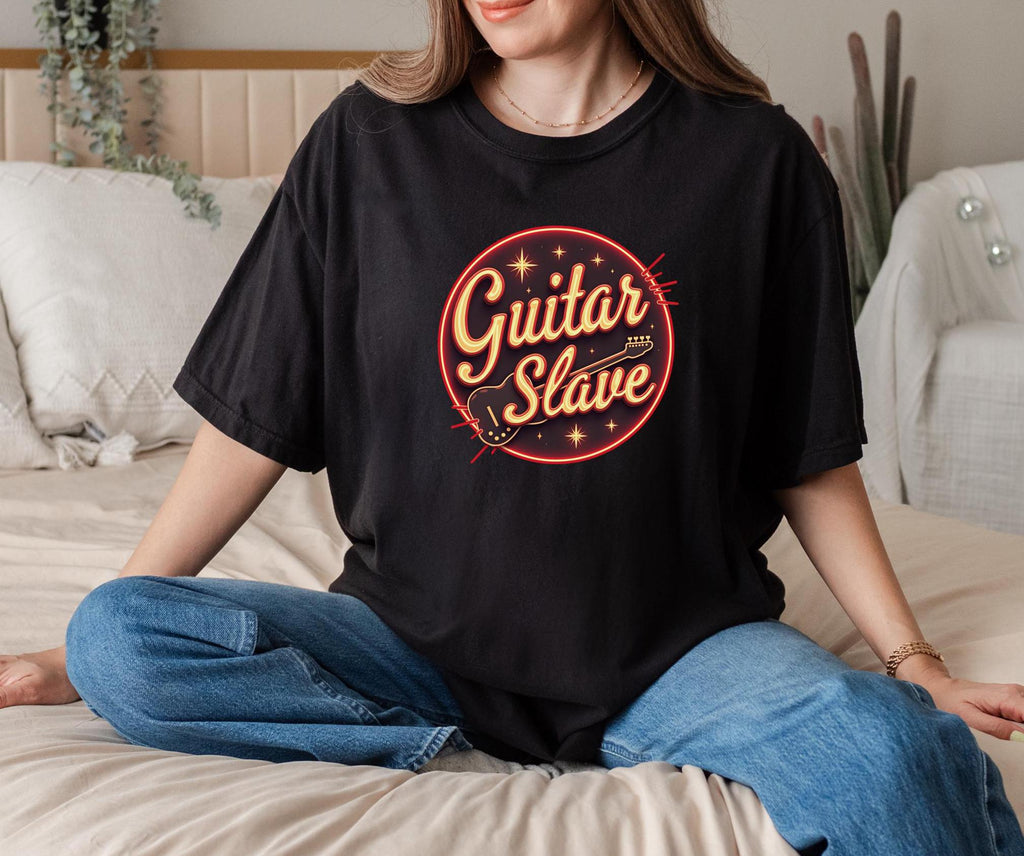 Comfort Colors Guitar T-Shirt: Funny Gift for Guitarist