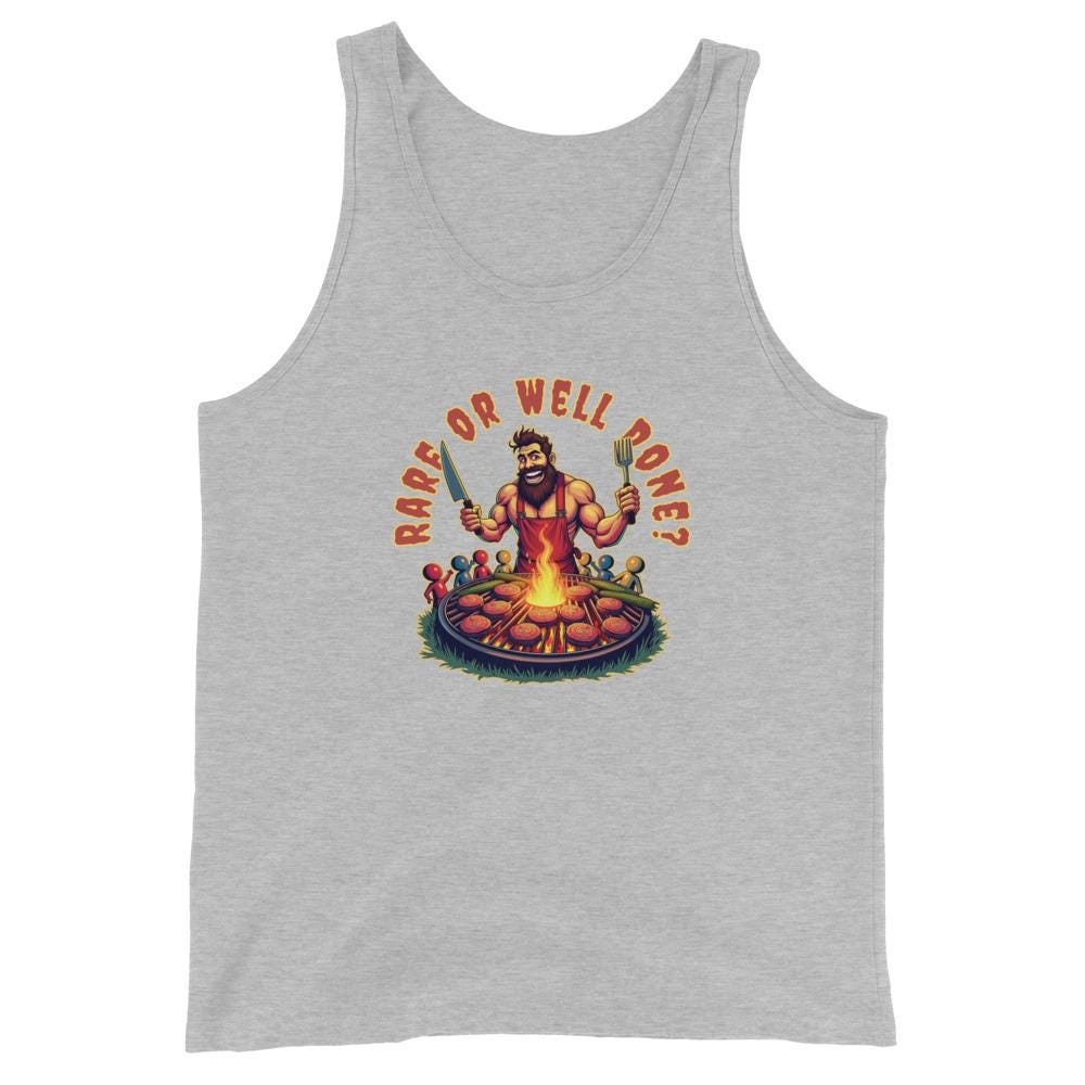 Funny Grill Boss Tank Top: BBQ Lover Gift