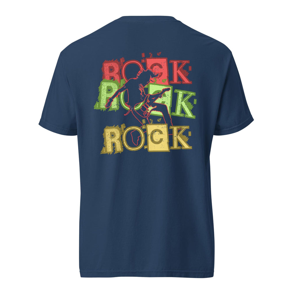 Comfort Colors Rock Music T-Shirt: Two Sided Print