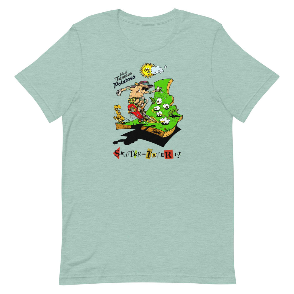 Vintage Idaho Cartoon T-Shirt: Skater Potato Tee