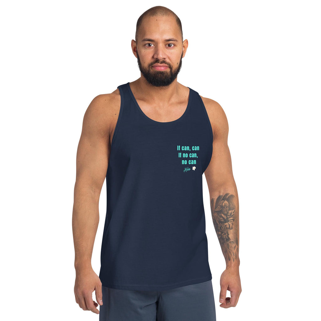 Hawaii Pidgin Tank Top: Funny back print If Can tank
