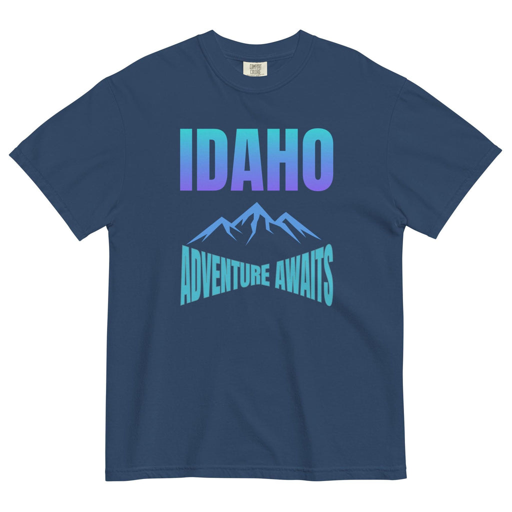 Idaho Adventure T-Shirt: Comfort Colors Cotton Tee