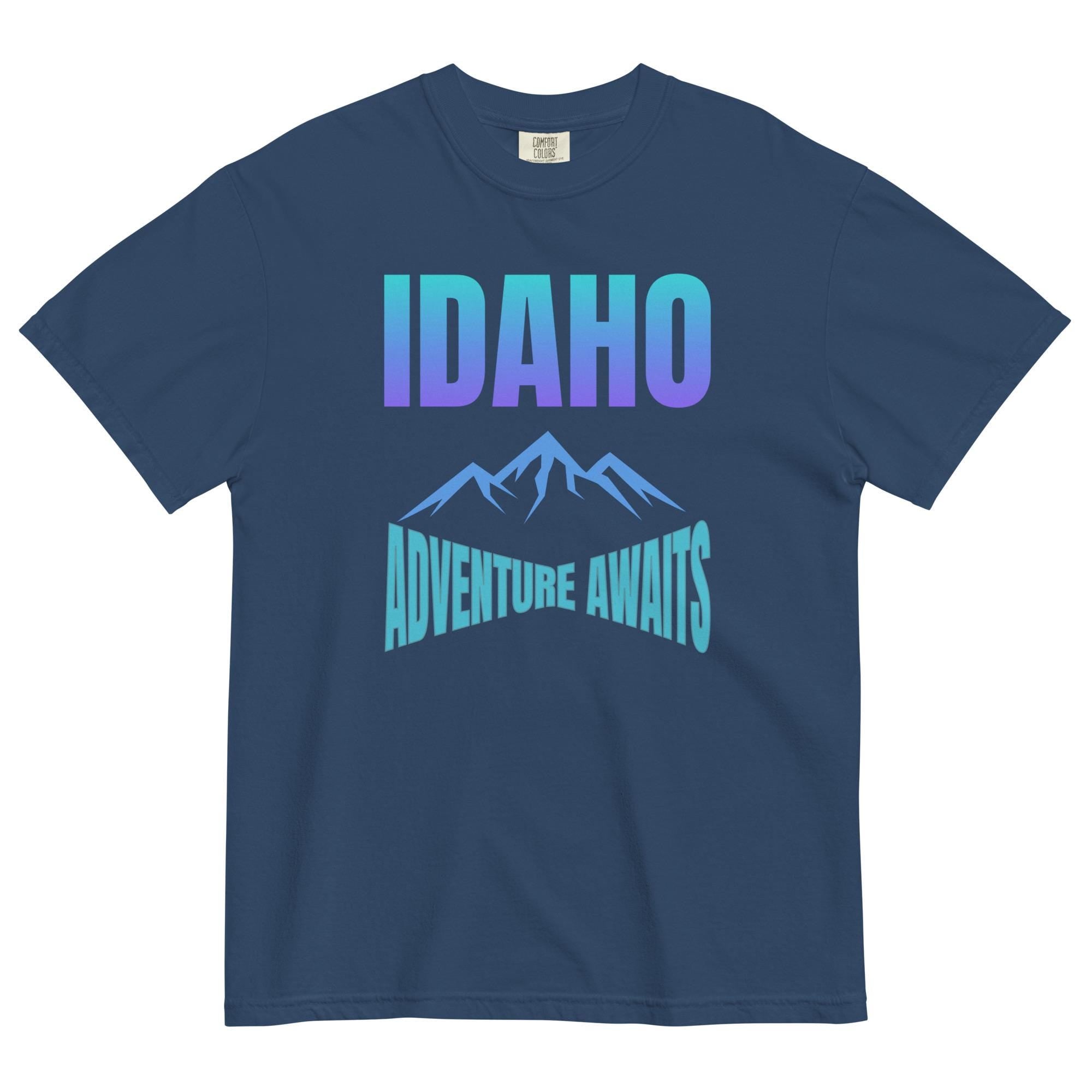 Idaho Adventure T-Shirt: Comfort Colors Cotton Tee
