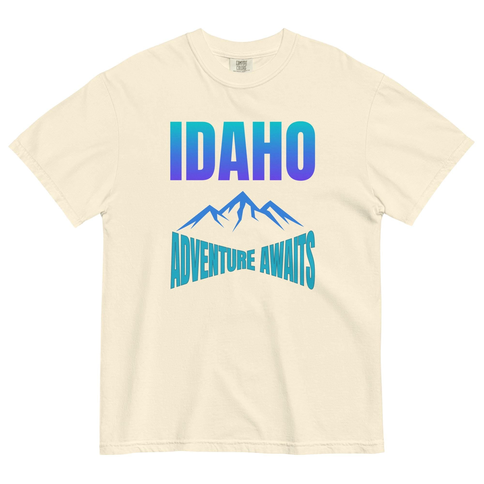 Idaho Adventure T-Shirt: Comfort Colors Cotton Tee