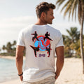 Martial Arts Shirt Taekwondo t-shirt back print MMA Fighter Gift
