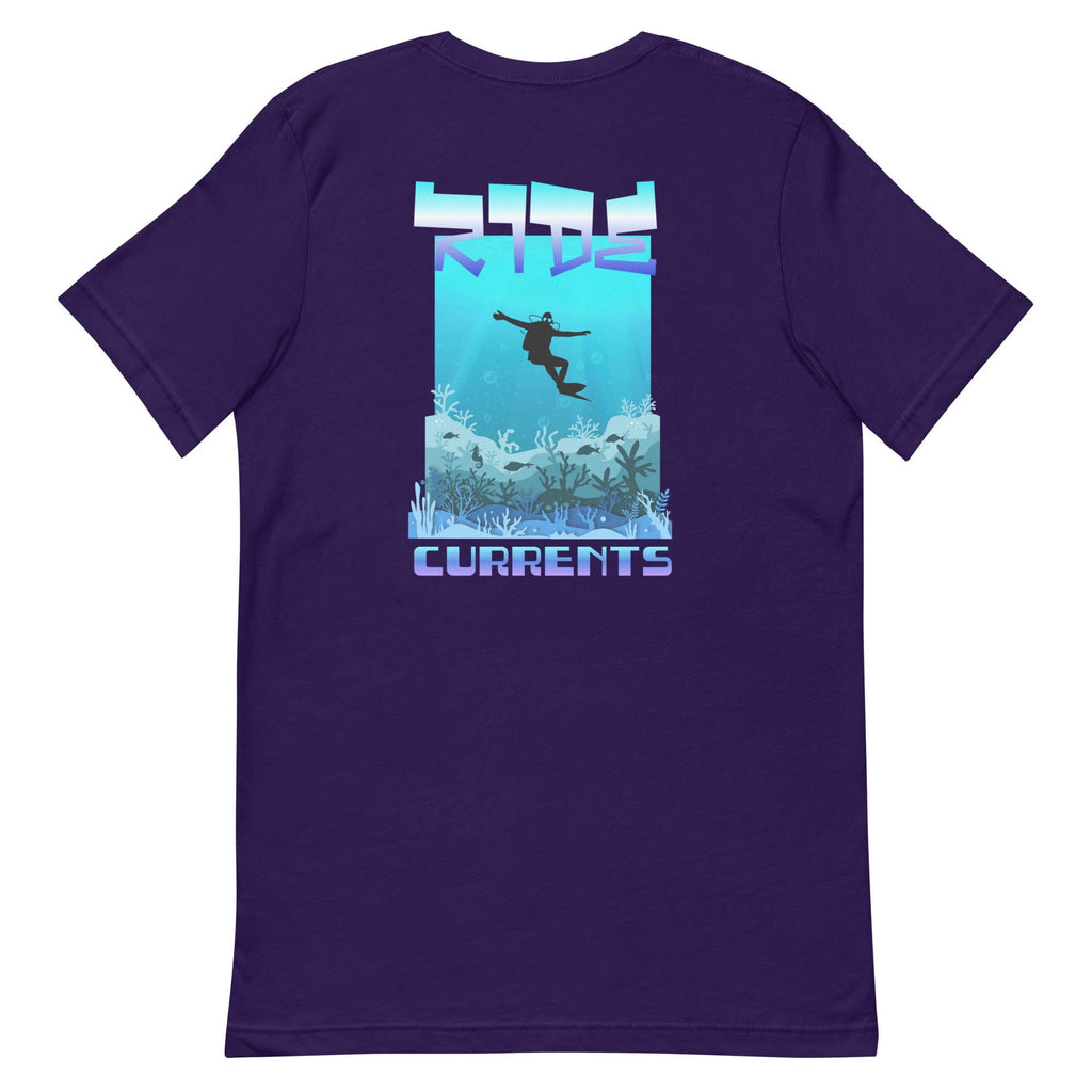 Ocean Diving T-Shirt: Front & Back Print, Gift for Diver