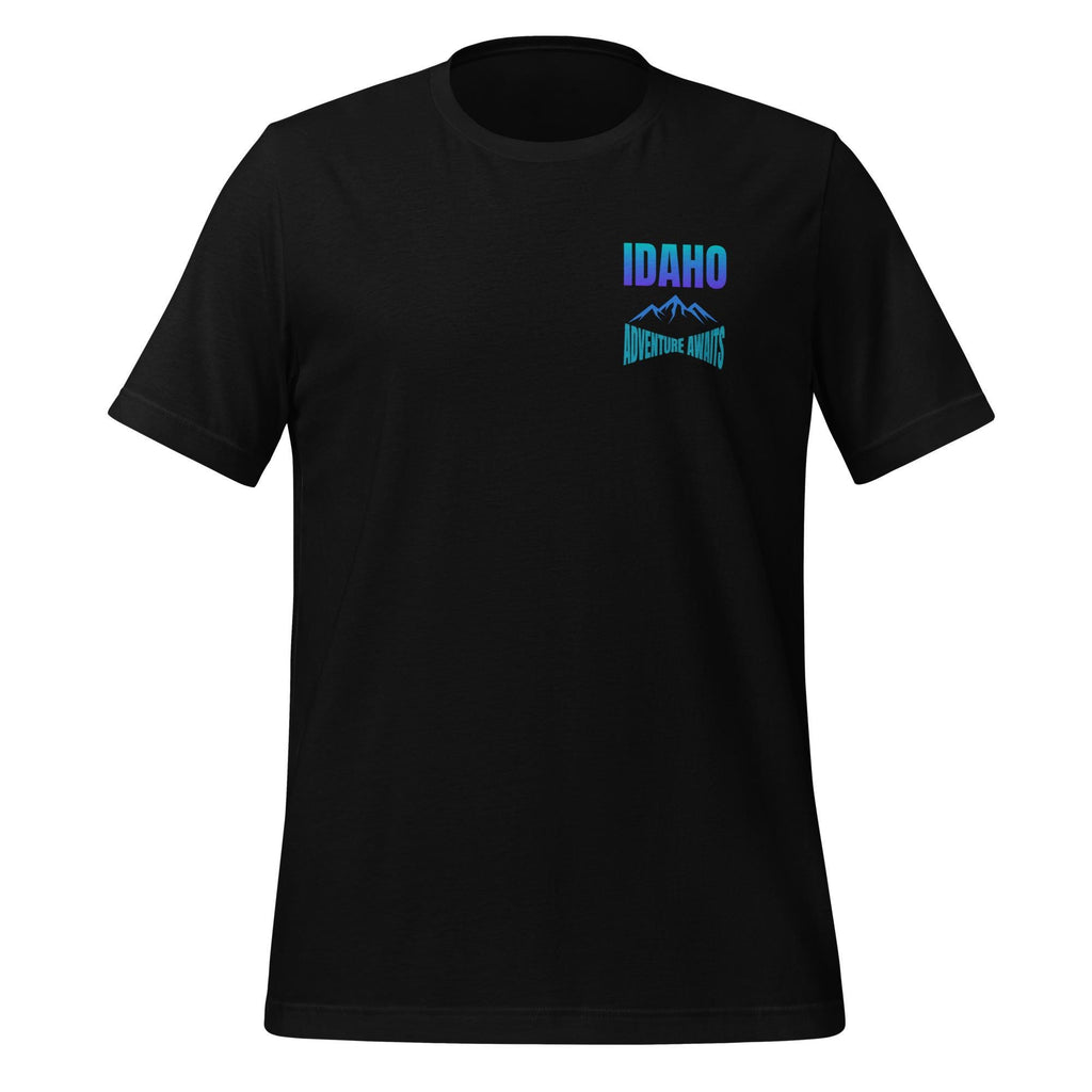Idaho Adventure T-Shirt: Unisex Bella Canvas Tee
