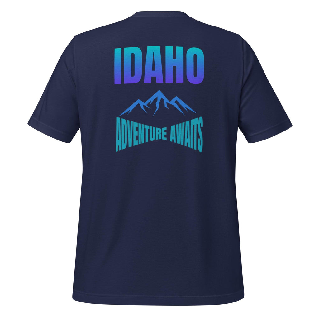 Idaho Adventure T-Shirt: Unisex Bella Canvas Tee