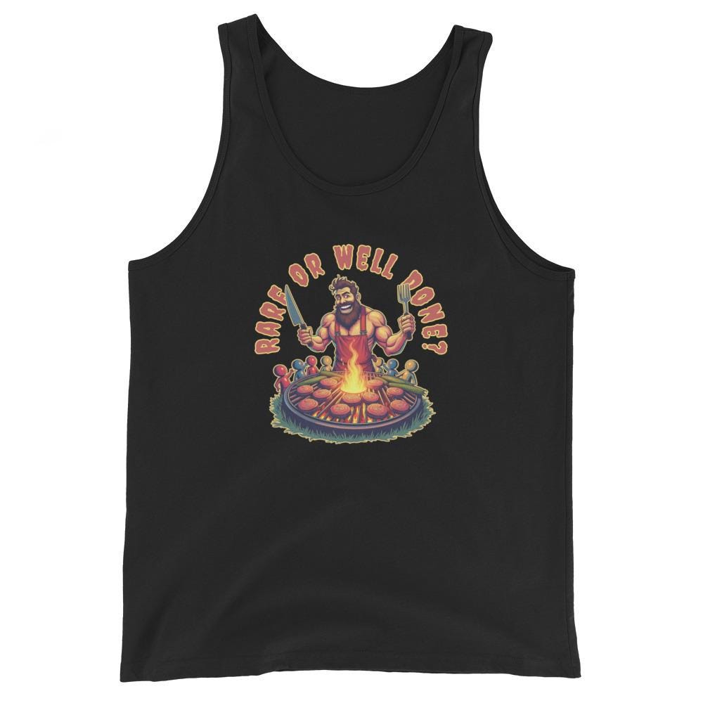 Funny Grill Boss Tank Top: BBQ Lover Gift