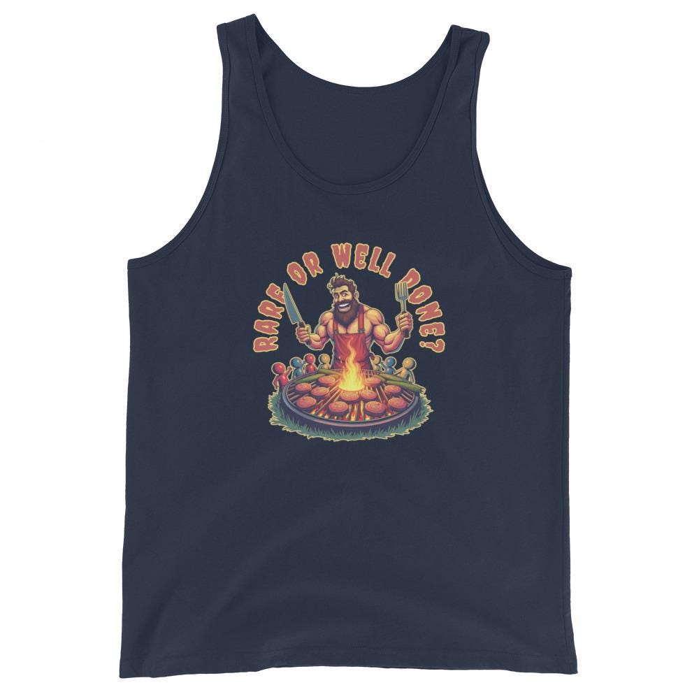 Funny Grill Boss Tank Top: BBQ Lover Gift