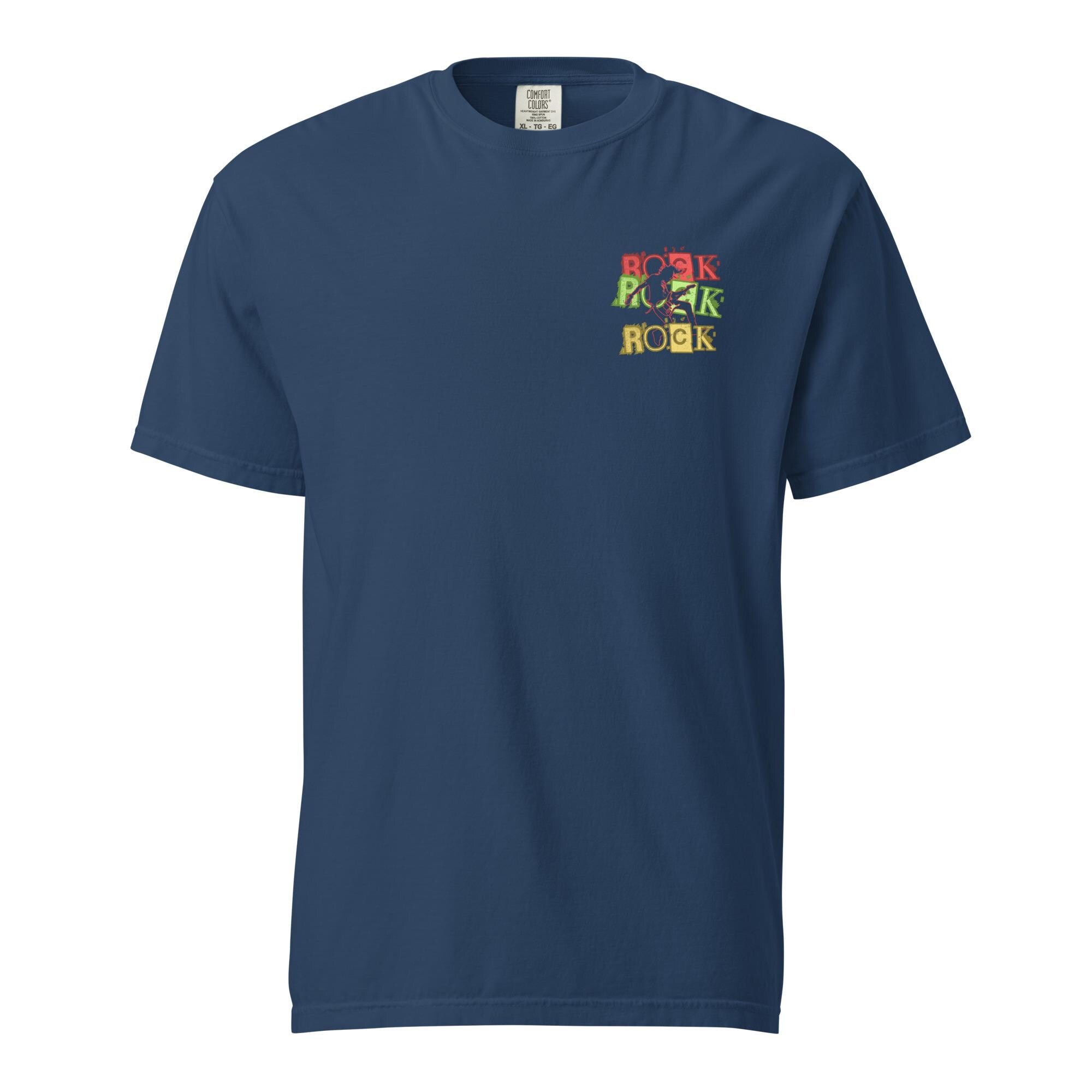 Comfort Colors Rock Music T-Shirt: Two Sided Print