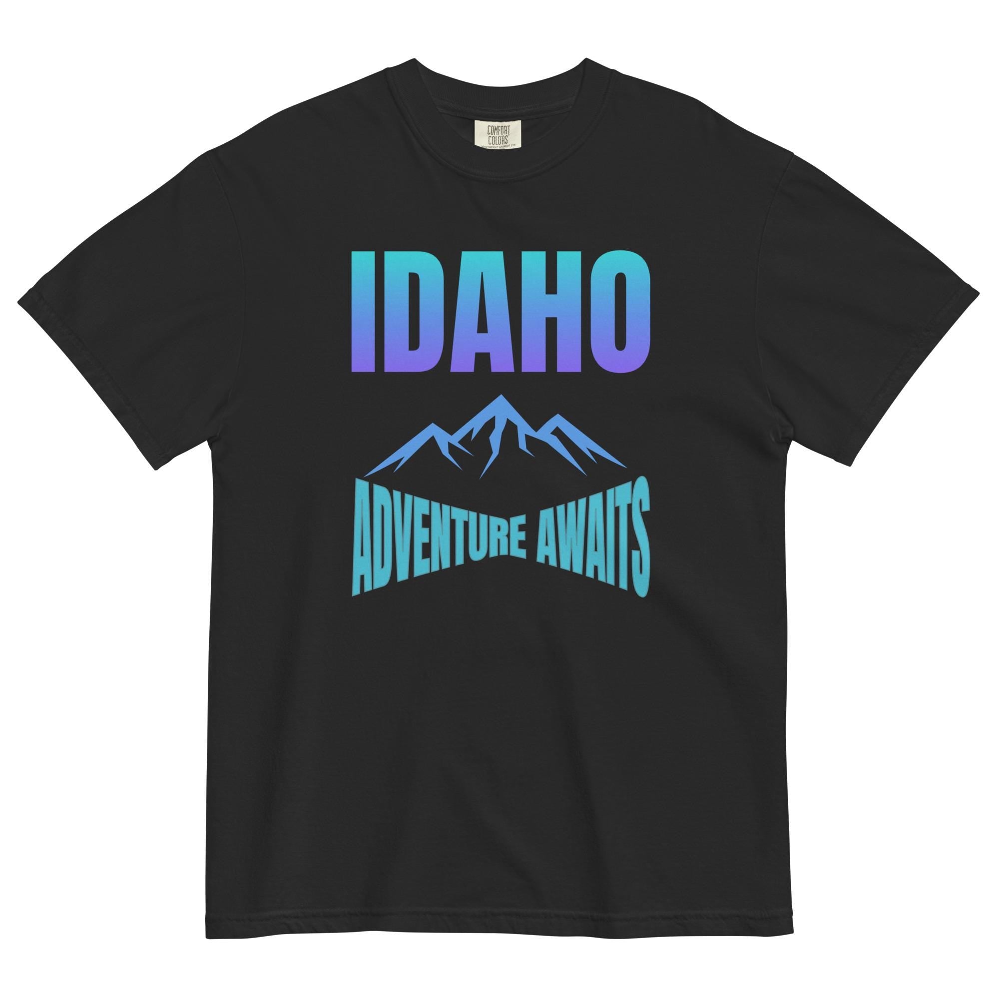 Idaho Adventure T-Shirt: Comfort Colors Cotton Tee