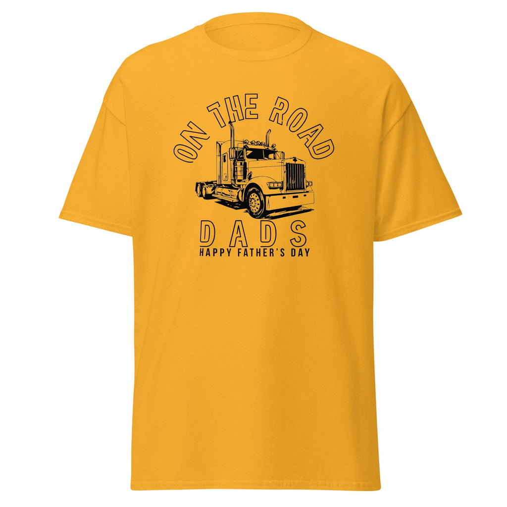 Trucker Dad Fathers Day Shirt: Long Haul Driver Tee