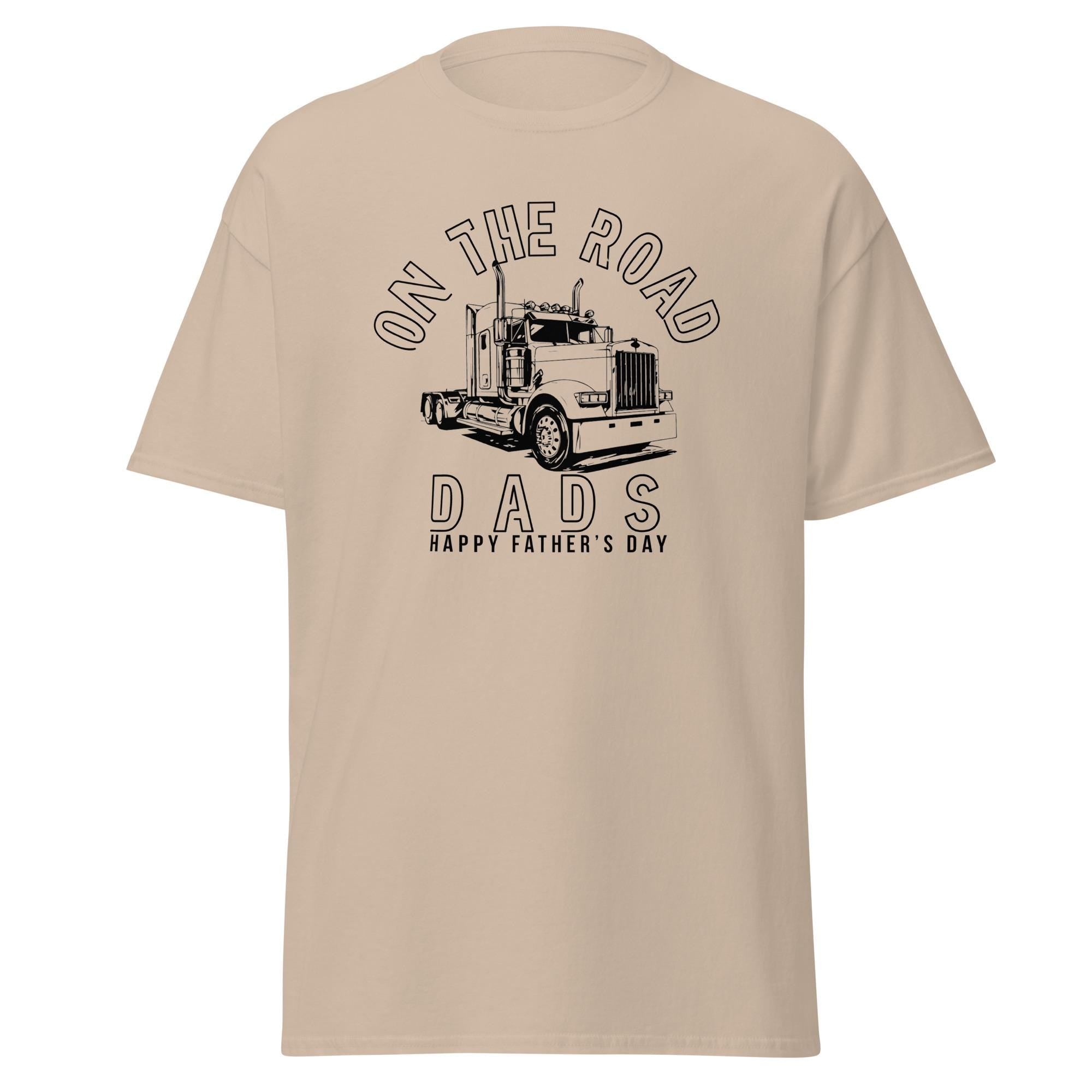 Trucker Dad Fathers Day Shirt: Long Haul Driver Tee