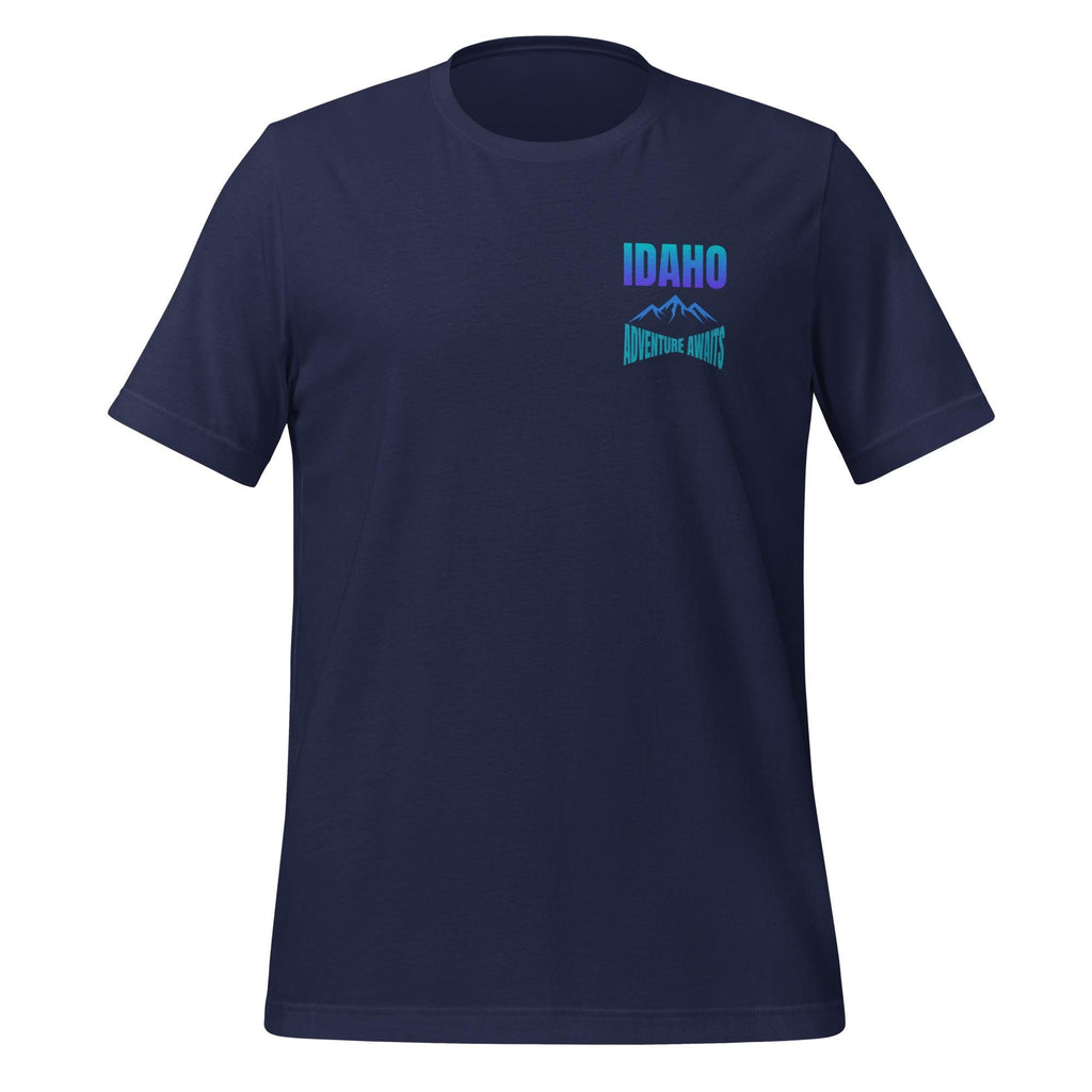 Idaho Adventure T-Shirt: Unisex Bella Canvas Tee