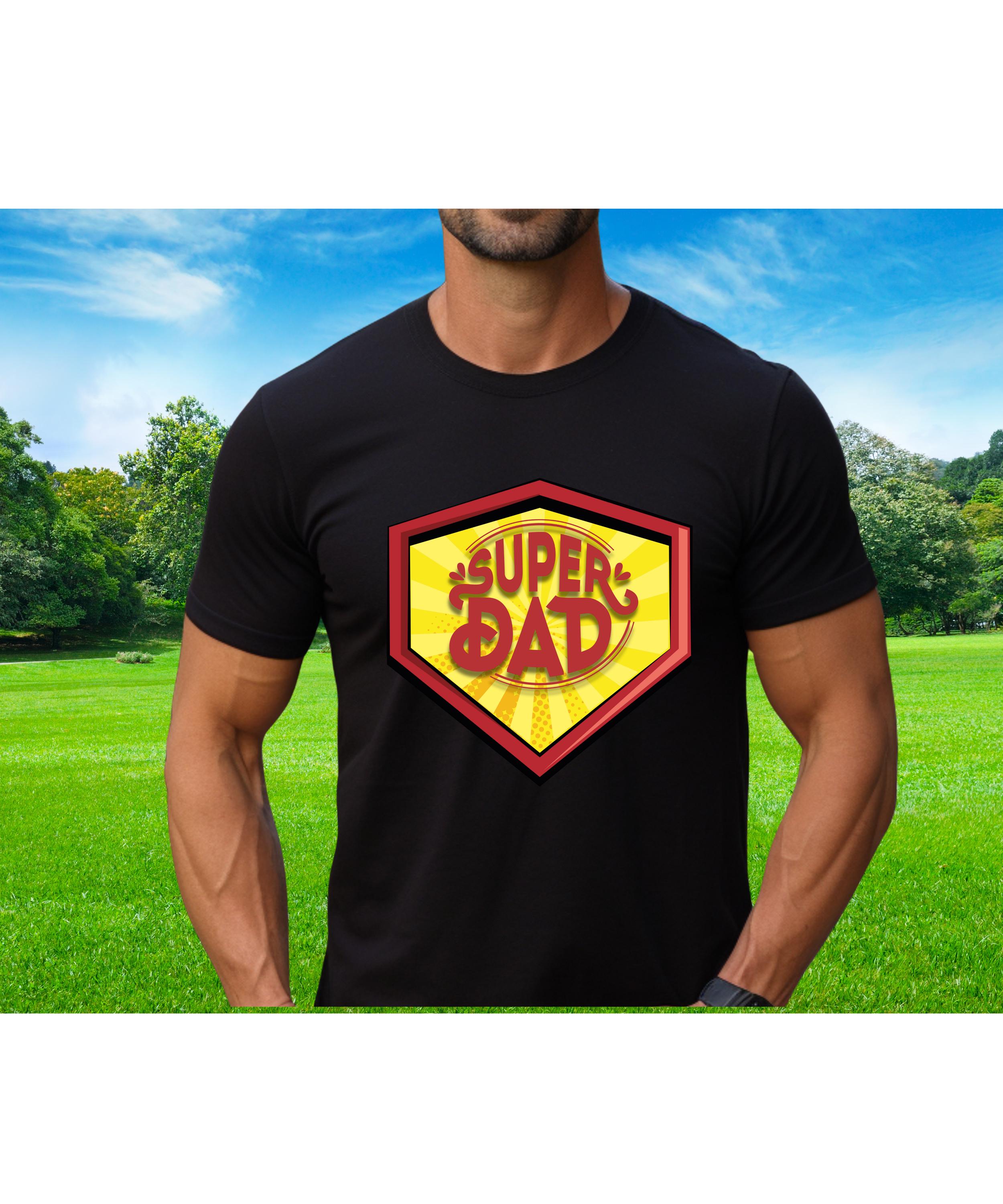 Super Dad T-Shirt: Father's Day Gift, 100% Cotton Tee
