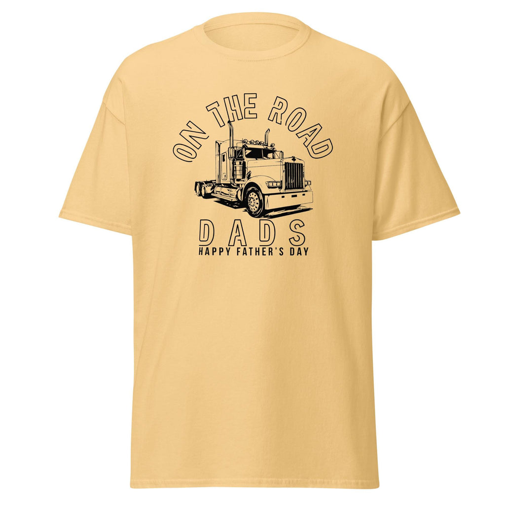 Trucker Dad Fathers Day Shirt: Long Haul Driver Tee