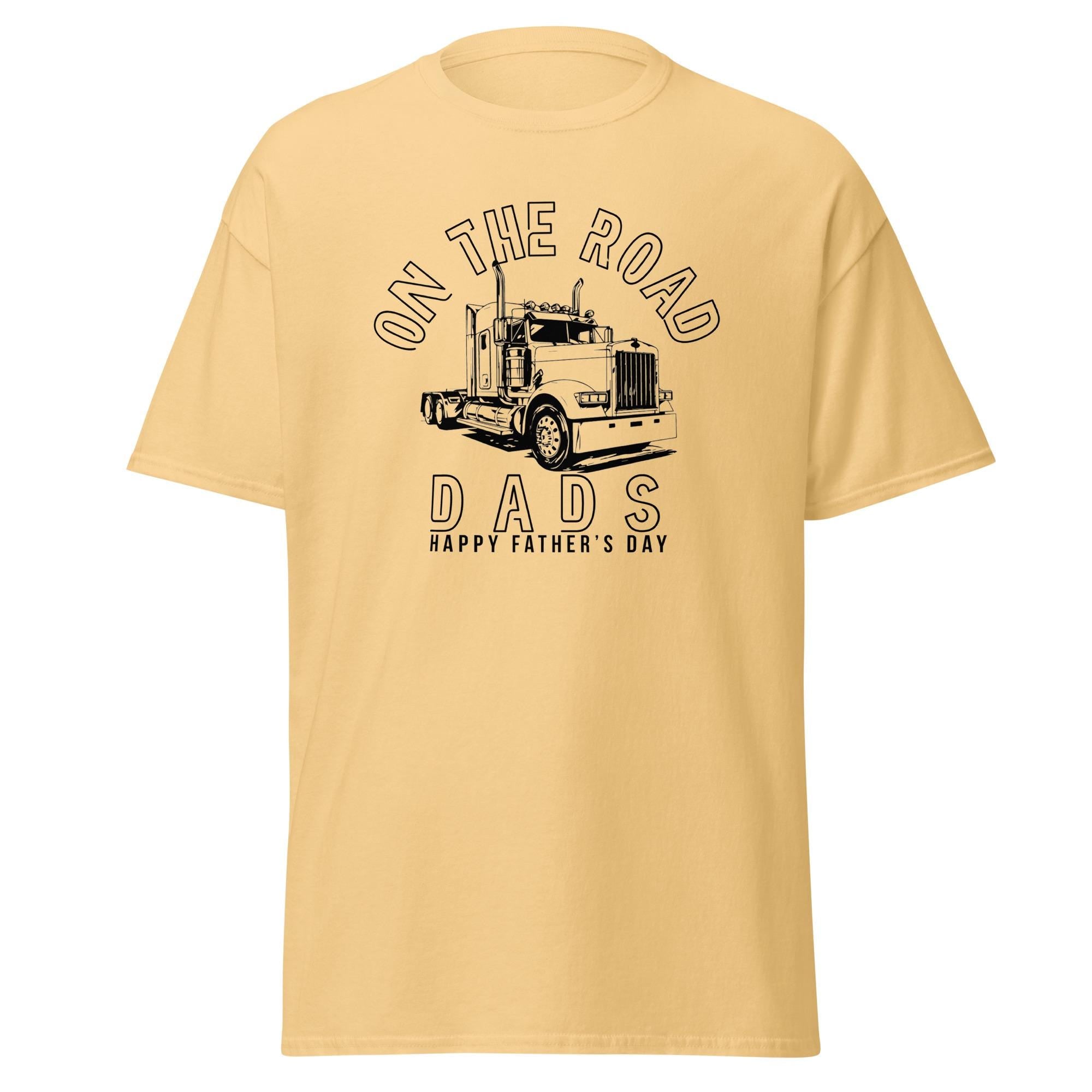 Trucker Dad Fathers Day Shirt: Long Haul Driver Tee