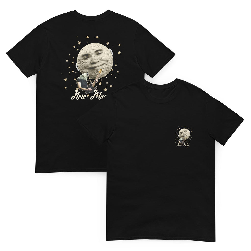 Wolf Man New Moon T-Shirt: Front & Back Print, Ring-Spun Cotton