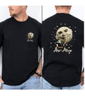 Wolf Man New Moon T-Shirt: Front & Back Print, Ring-Spun Cotton