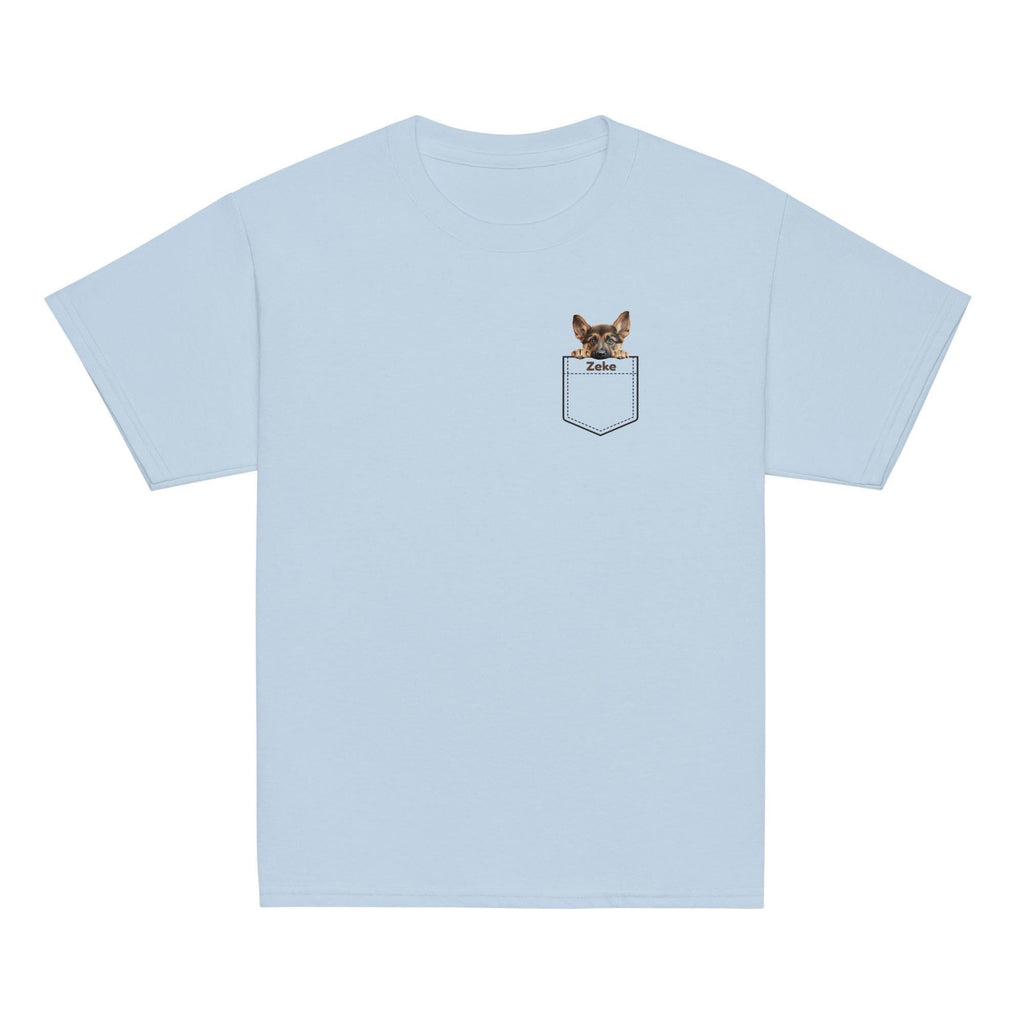 Youth German Shepherd T-Shirt: Kids Dog Tee, Back to School