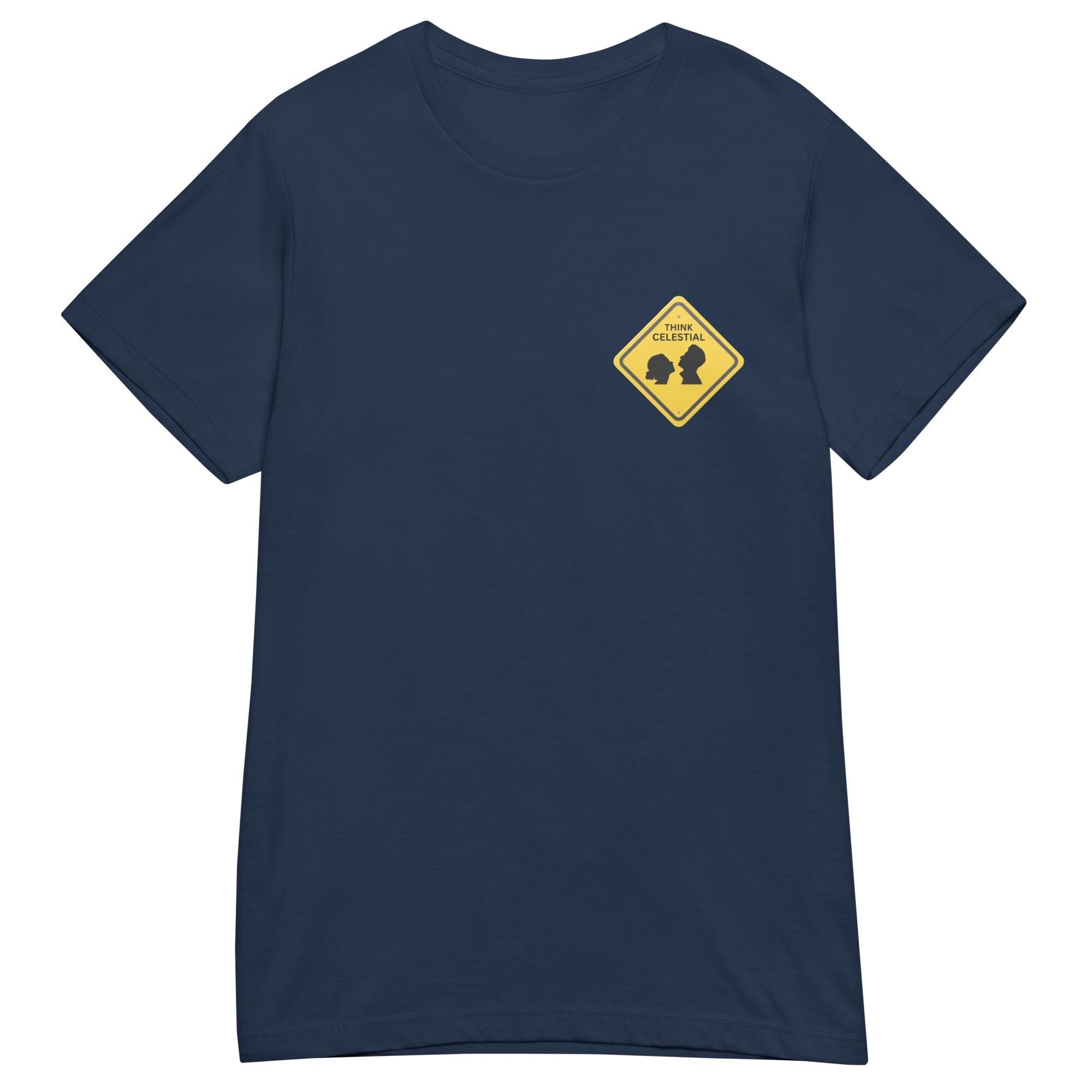 Think Celestial LDS Shirt: Women's Front & Back Print Tee