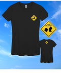 Think Celestial LDS Shirt: Women's Front & Back Print Tee