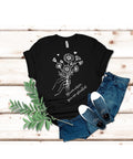 Wildflower Bouquet T-Shirt: Bloom Where You Are Planted