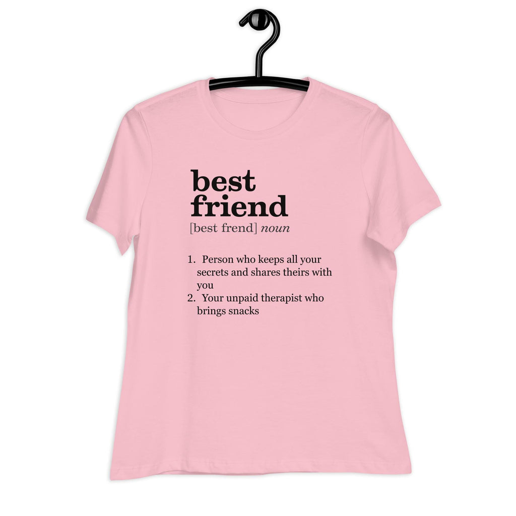 Best Friend Shirt, Funny best friend t-shirt, Gift for best friend, BFF shirts Women's Bella Canvas Relaxed T-Shirt Best friends tee