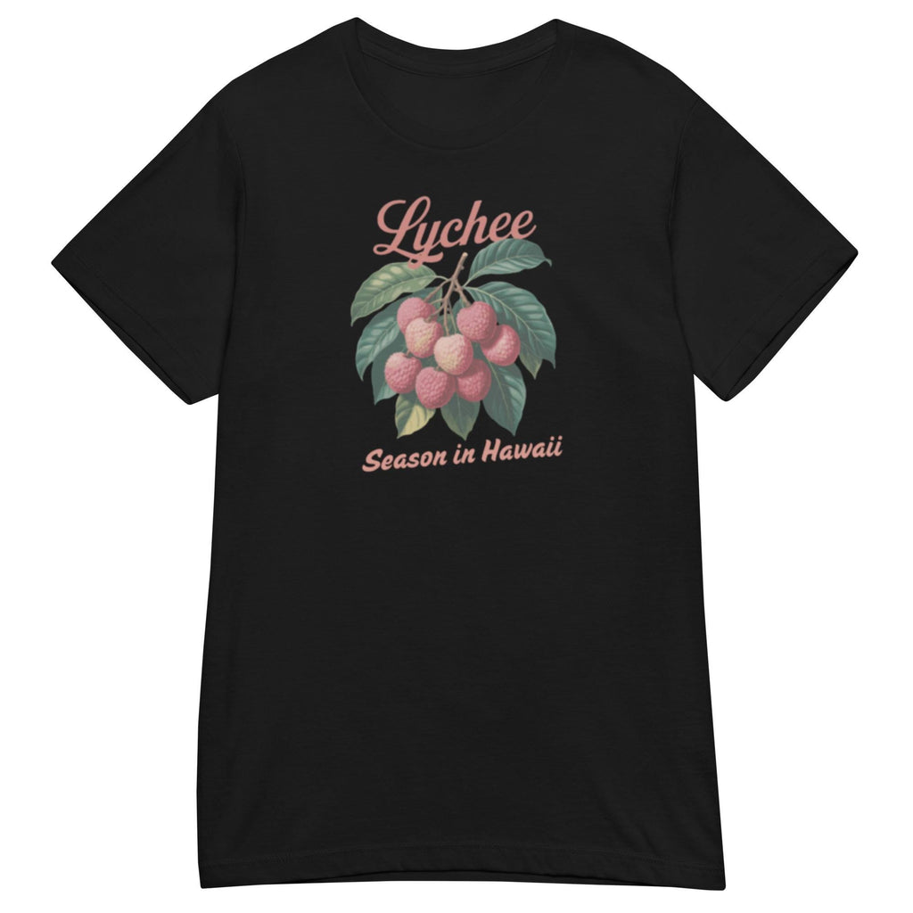 Vintage Lychee Fruit T-Shirt: Hawaii Soft Cotton Tee