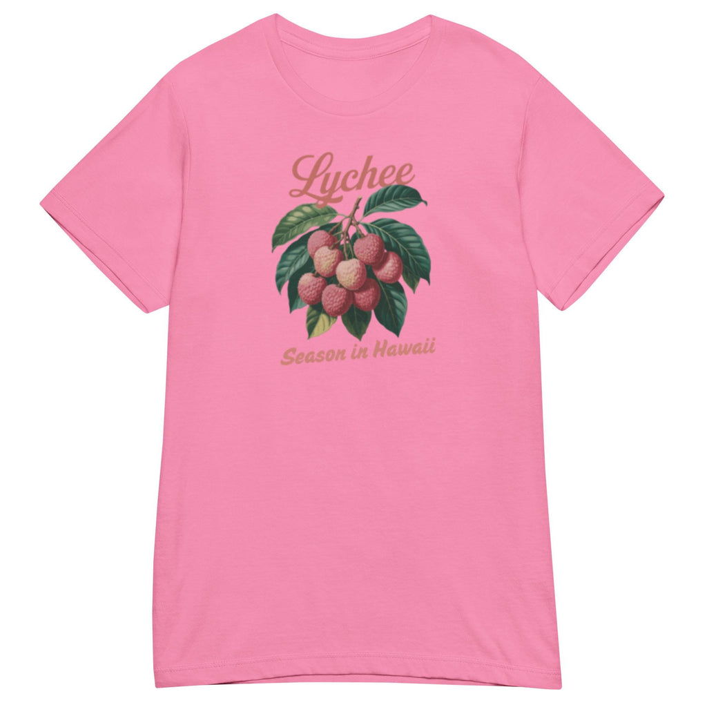Vintage Lychee Fruit T-Shirt: Hawaii Soft Cotton Tee
