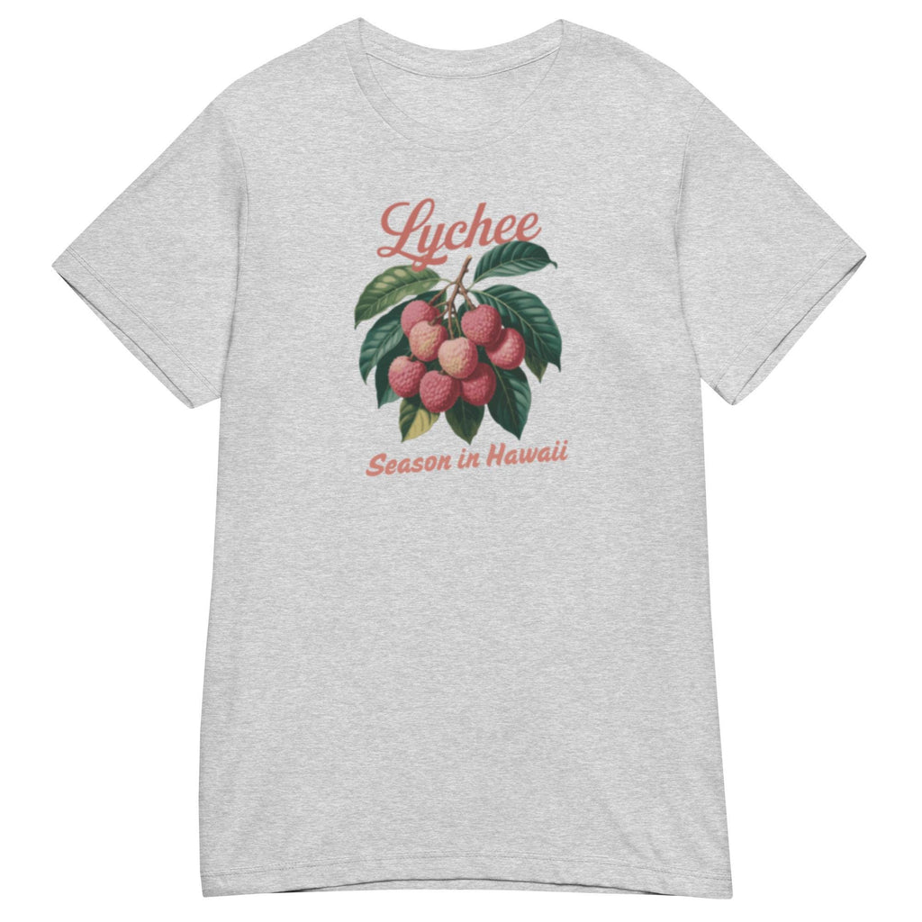 Vintage Lychee Fruit T-Shirt: Hawaii Soft Cotton Tee