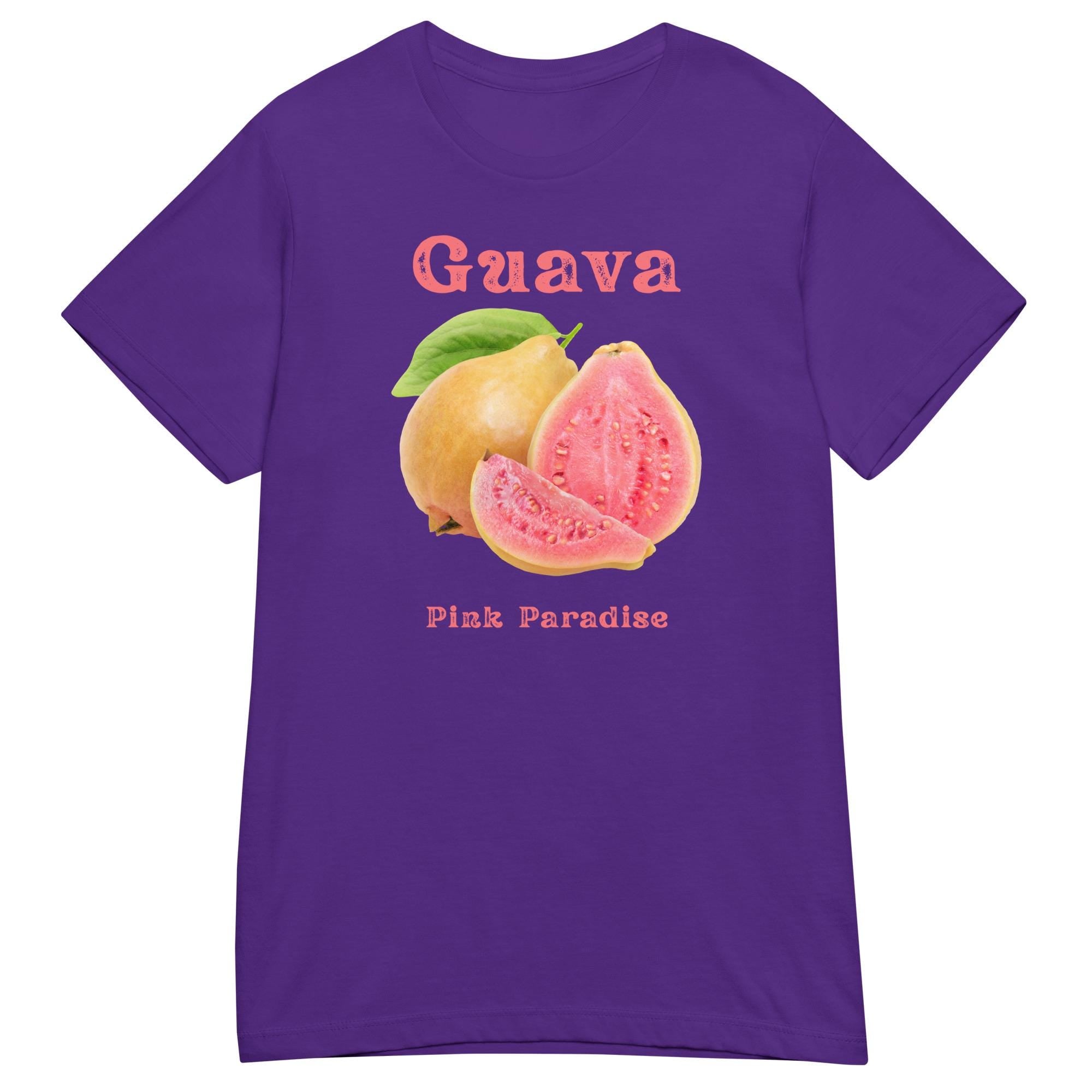 Guava T-Shirt: Tropical Hawaiian Fruit Tee