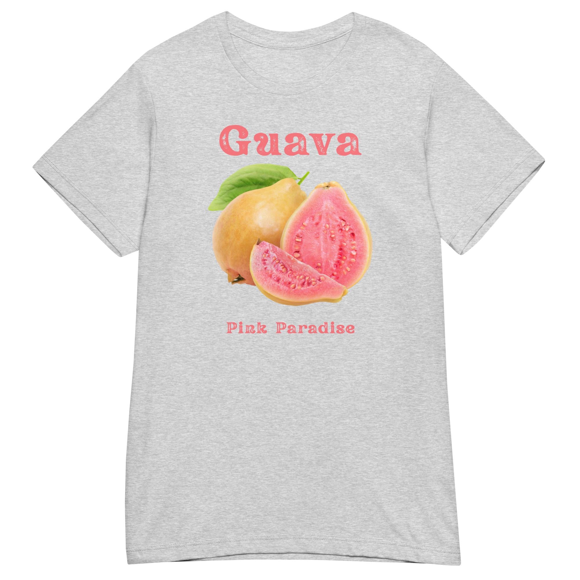 Guava T-Shirt: Tropical Hawaiian Fruit Tee