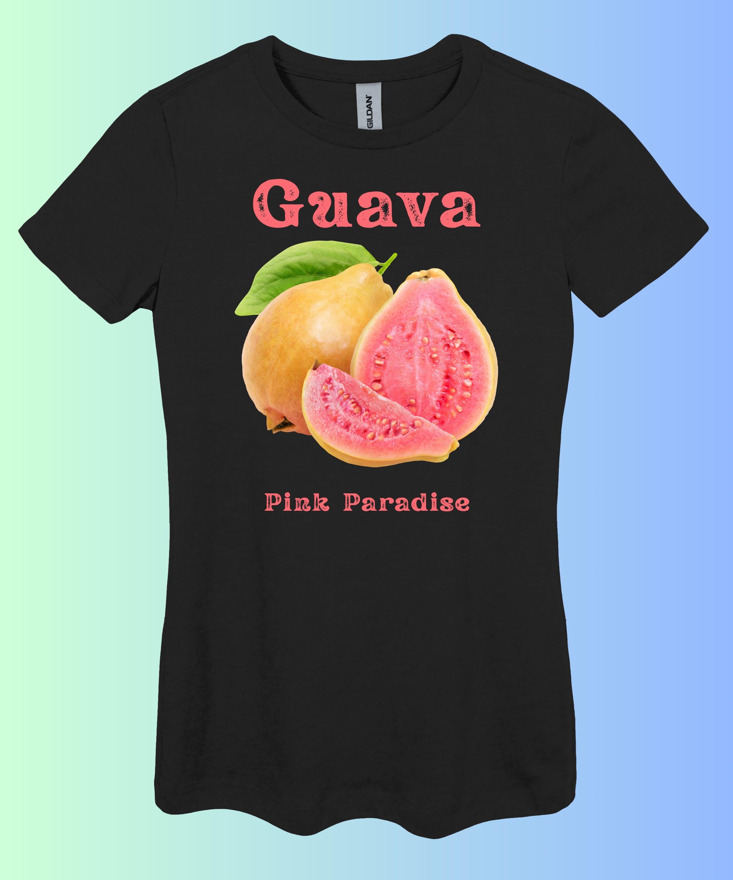 Guava T-Shirt: Tropical Hawaiian Fruit Tee
