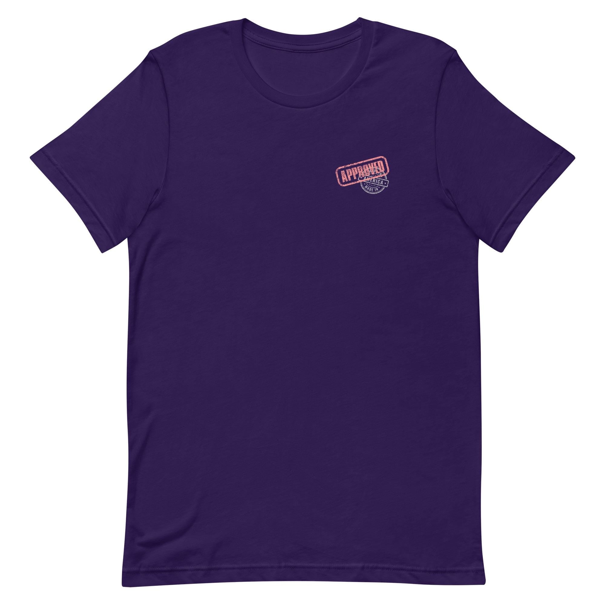 Made in America T-Shirt: Patriotic USA Pride Front & Back Print