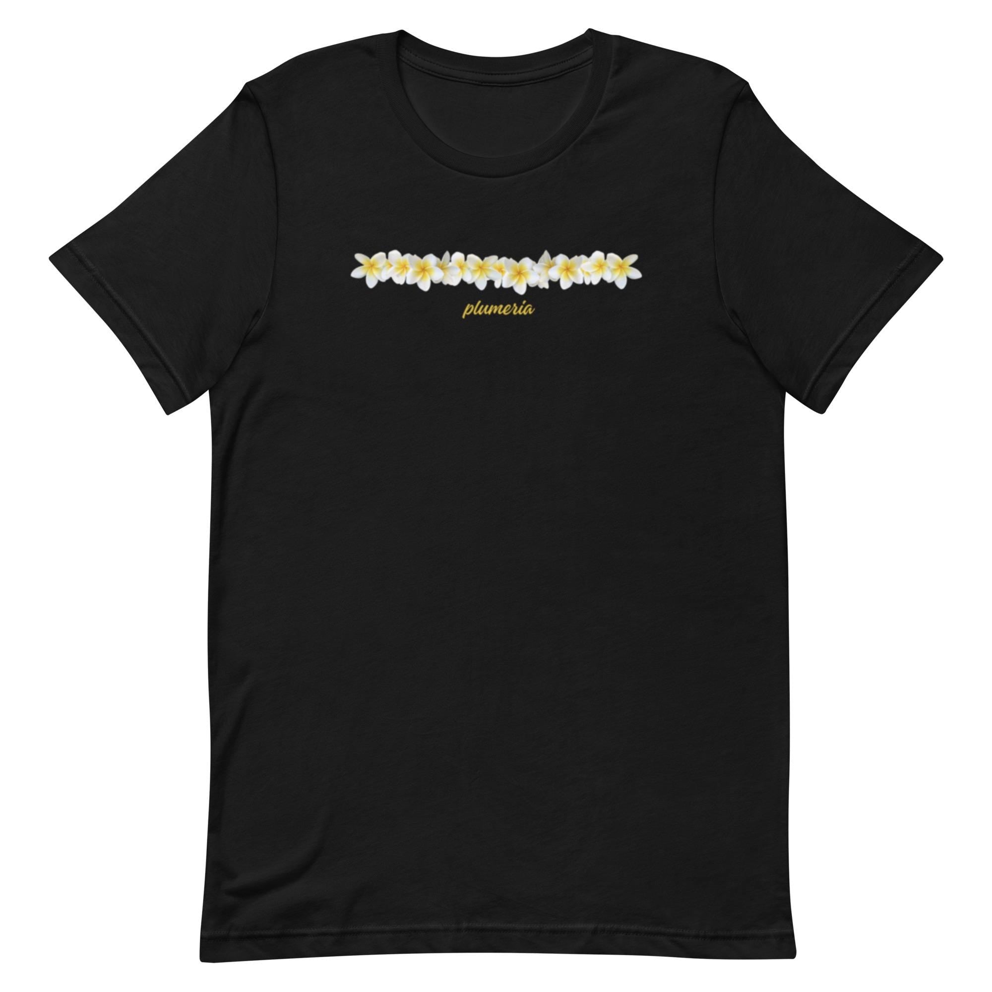 Plumeria Flower Shirt: Hawaiian Islands Unisex T-Shirt