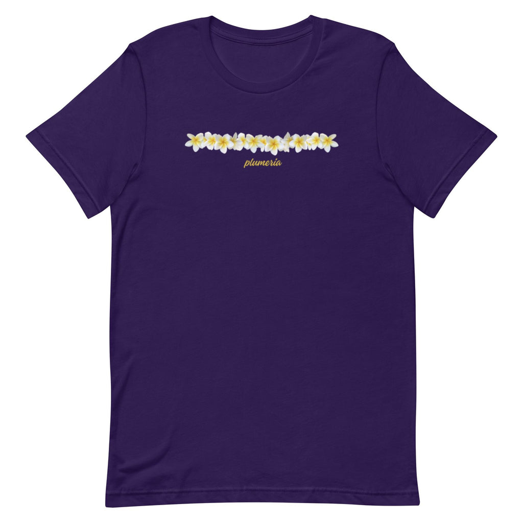 Plumeria Flower Shirt: Hawaiian Islands Unisex T-Shirt