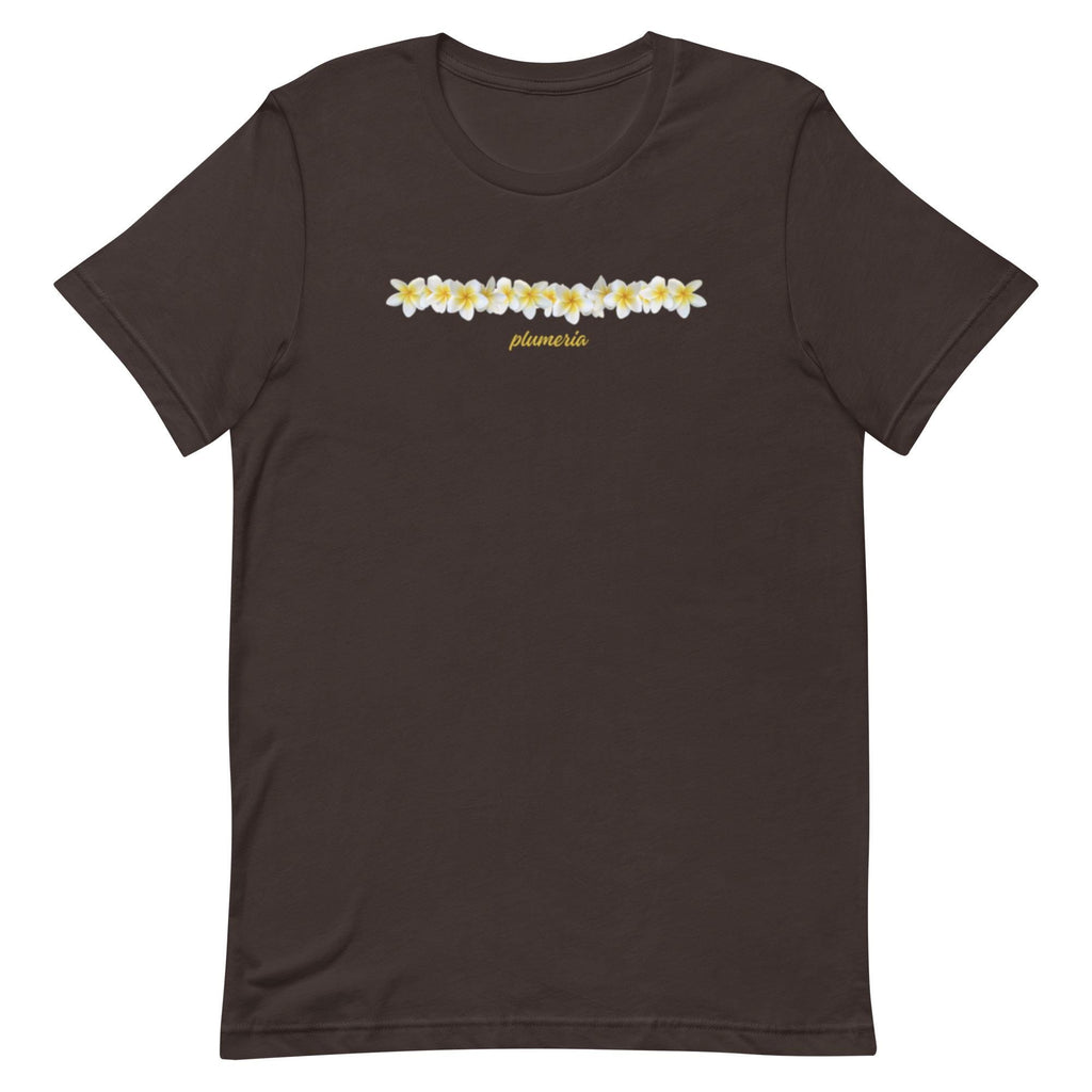 Plumeria Flower Shirt: Hawaiian Islands Unisex T-Shirt