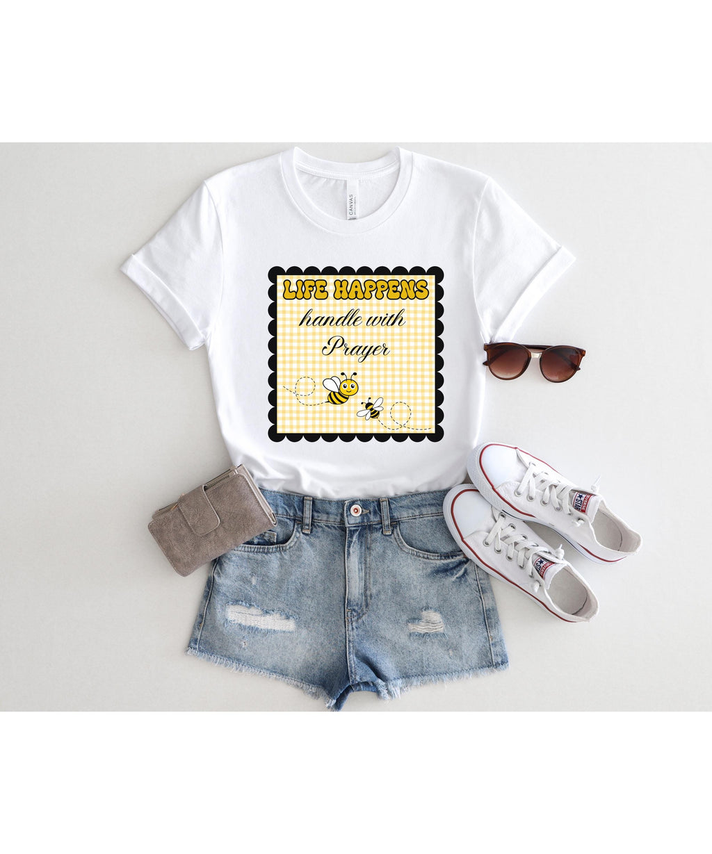 Bees and Prayer T-Shirt: Christian Country Tee