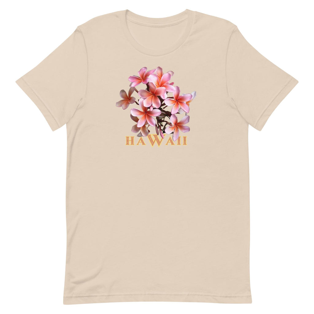 Hawaii Plumeria tshirts Bella Canvas Soft Tee