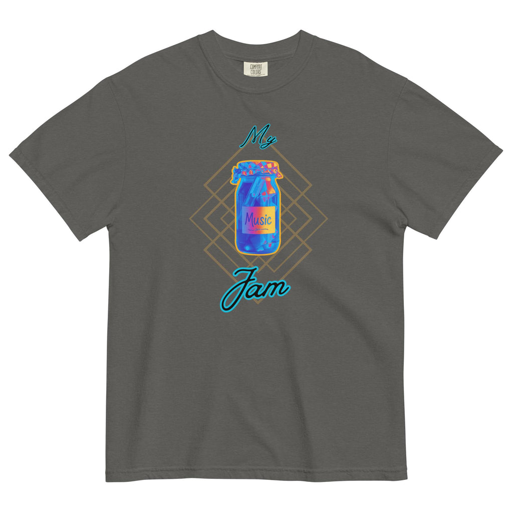 Comfort Colors Music is My Jam T-Shirt: Ring-Spun Cotton Music Lover Tee